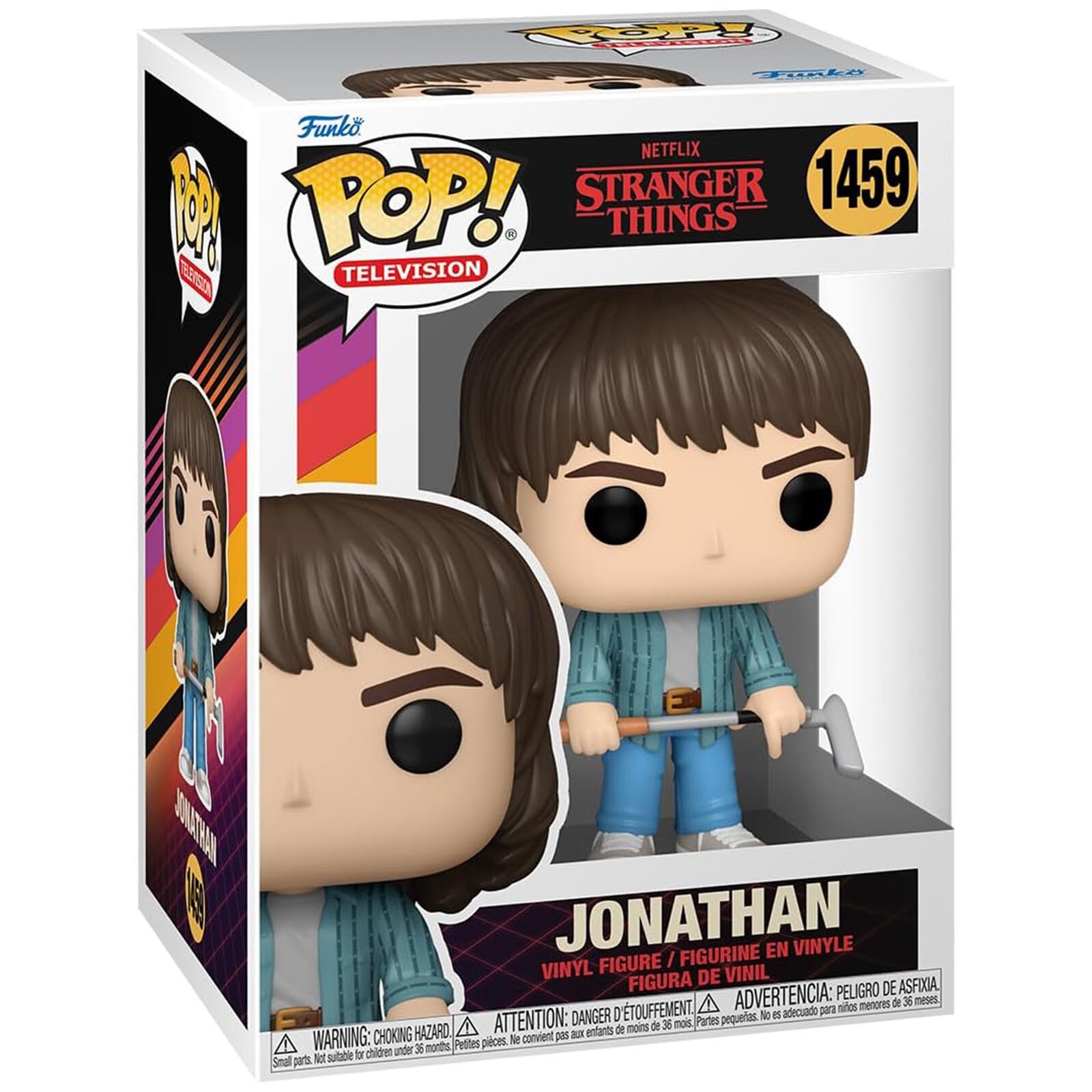 Виниловая фигурка Funko Stranger Things S4-2 POP Jonathan НОВАЯ В НАЛИЧИИ