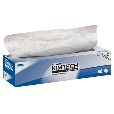 Kimtech Science Kimwipes Disposable Task Wipers 14-7/10 x 16-3/5'' 34721 1350 Ct