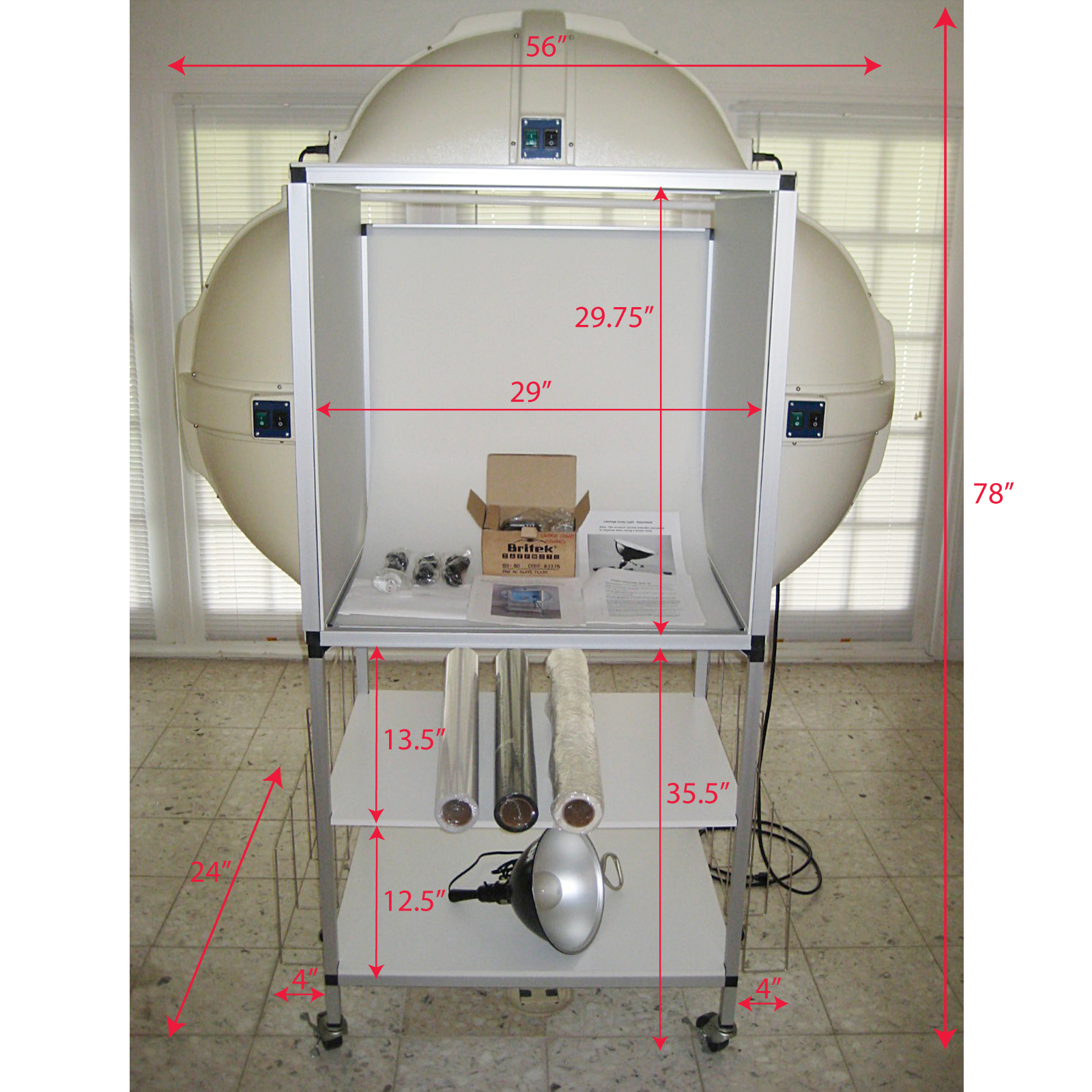 LITESTAGE LIGHTING SYSTEMS --LIGHT TENT FLASH EXPOSURE BOOTH PRODUCT PHOTOGRAPHY