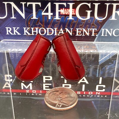 Hot Toys MMS563 Endgame 2012 Captain America 1/6 action Figure's Gauntlets Only 