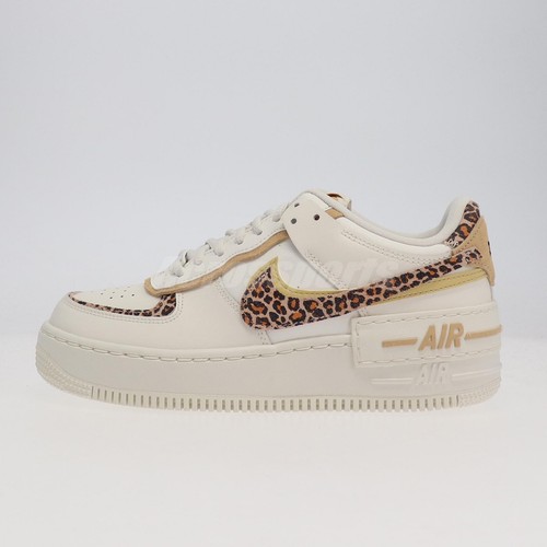 

Nike Wmns AF1 Shadow РАЗНЫЕ РАЗМЕРЫ Sail Leopard Women Casual US7.5 CI0919-120, Цвет слоновой кости, Wmns Af1 Shadow