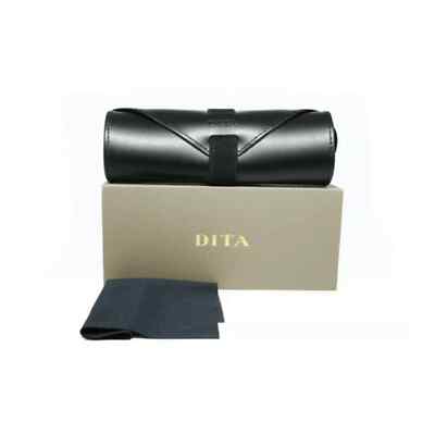 Pre-owned Dita Lxn-evo Dts403-a-03 Blue Swirl Yellow Gold Brown Gradient Lens Sunglasses