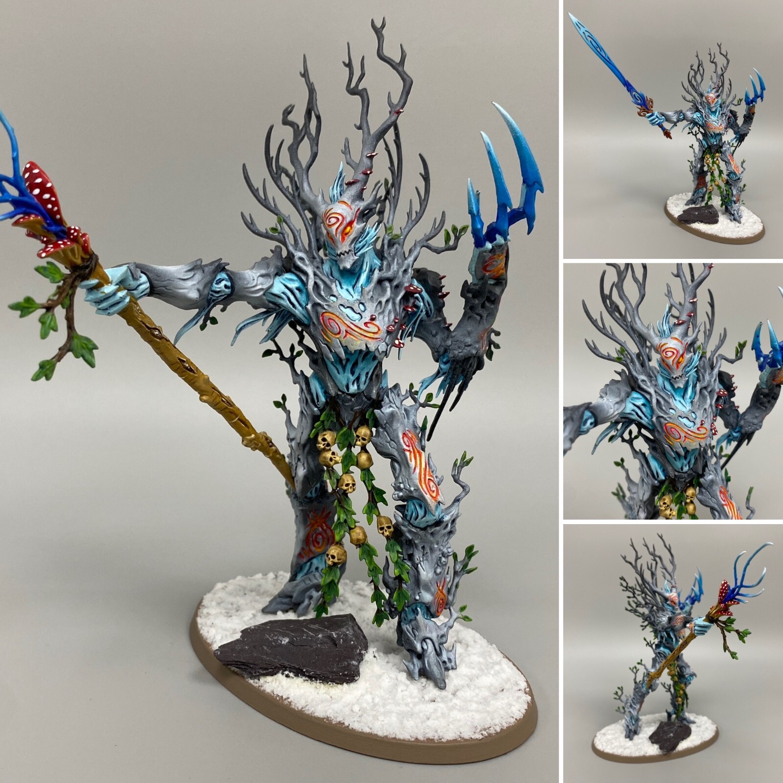 ウォーハンマー　塗装済み　シルヴァネス　Spirit of Durthu SYLVANETH Spirit of Durthu #1 WELL PAINTED Sigmar