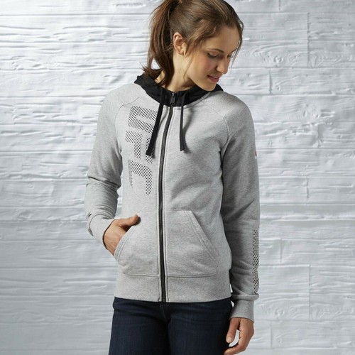 

Новая женская худи REEBOK UFC UFAN FULL ZIP HOODIE — AJ4471 — рекомендованная производителем розничная цена 60 долларов США., Многоцветный
