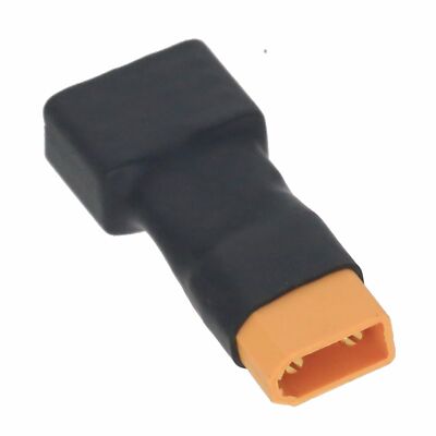 XT30 Male to Deans Nylon T Plug Female No Wires Adapter RC Battery Hobbies Toys