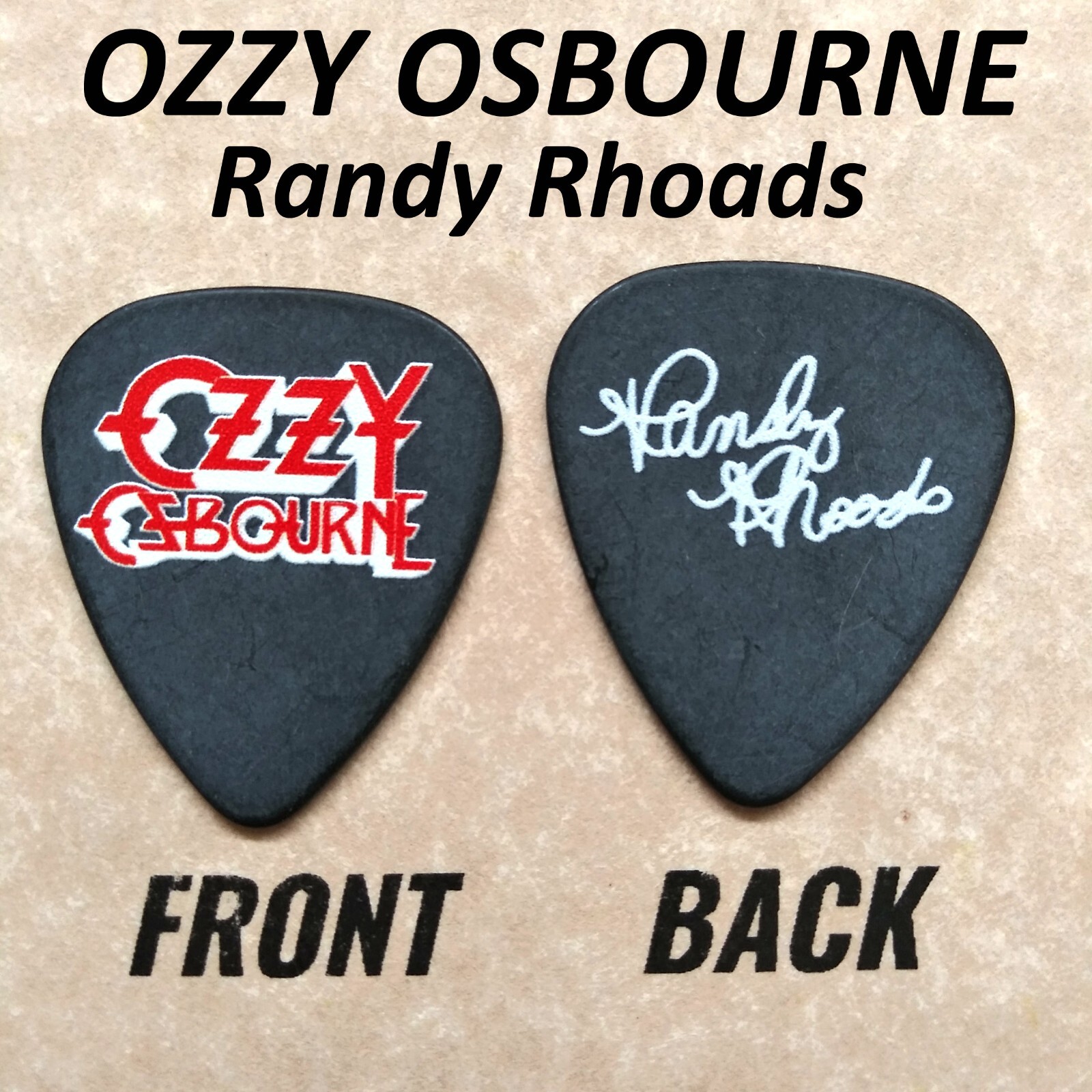 ギター　ピック　ozzy osbourne blasko Blasko Ozzy Osbourne Signature Guitar Pick | eBay
