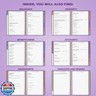 Clever Fox When I Die Planner With Pockets for Documents – End-of-Life Organizer Binder for Important Personal Info and Final Wishes (Purple)
