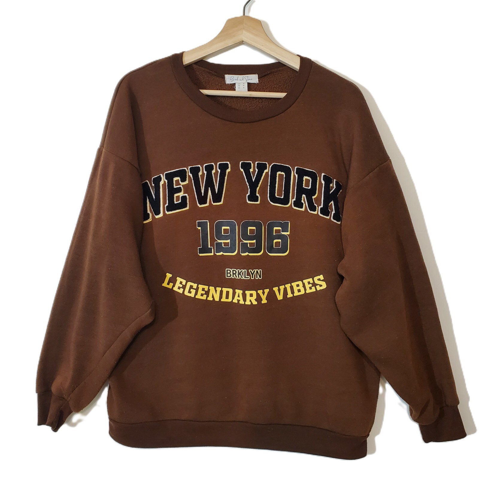 新品未使用COGTHEBIGSMOKE　 BROOKLYN SWEATSHIRT COGTHEBIGSMOKE / BROOKLYN SWEATSHIRT (Beige)