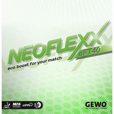Gewo Neoflexx eFT 40 / Tischtennisbelag / NEU und OVP / zum Sonderpreis