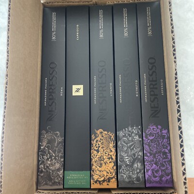 Nespresso Original Line Coffee Pods Ispirazione Italiana Variety 50 Ct 