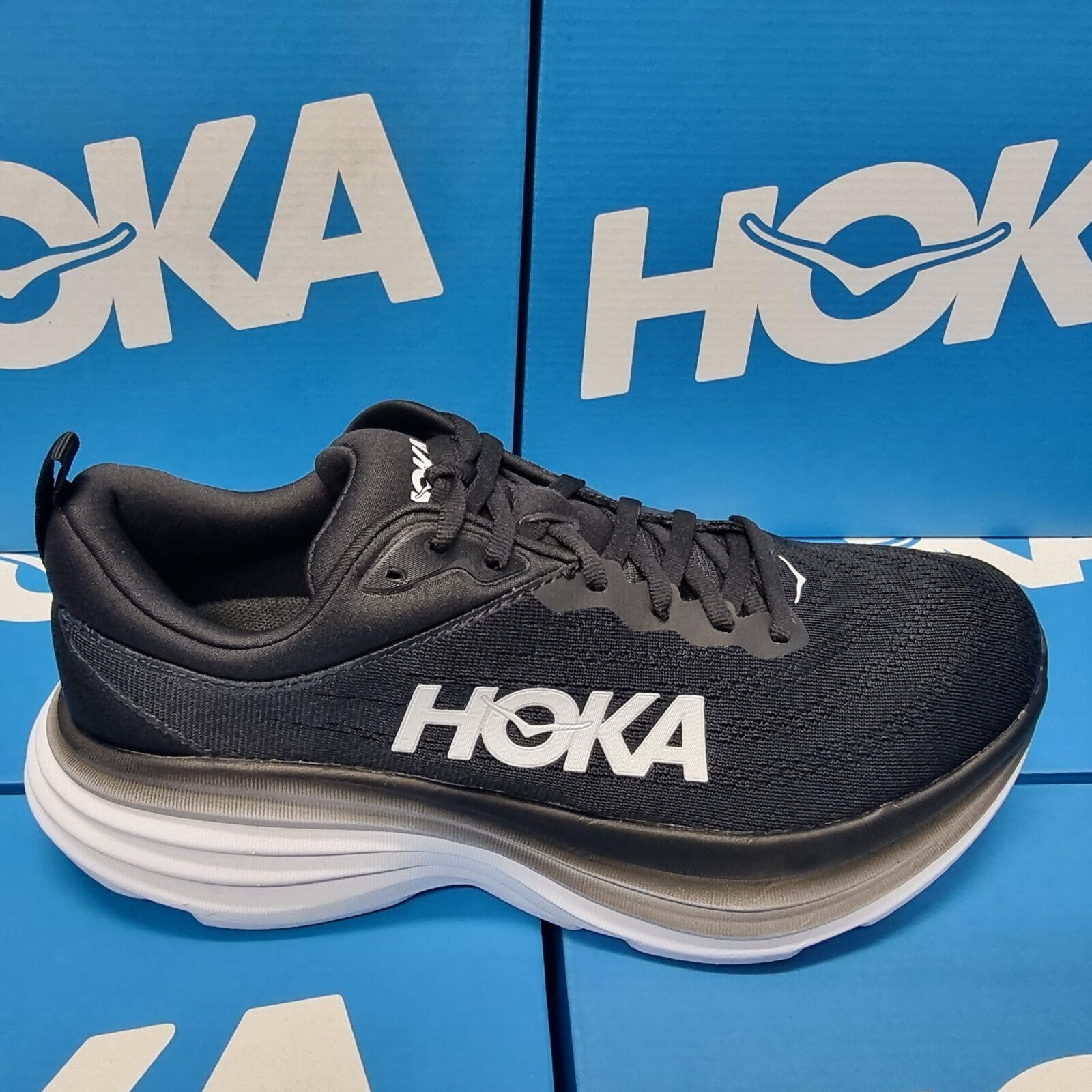 Мужские кроссовки HOKA BONDI 8 1123202-BWHT