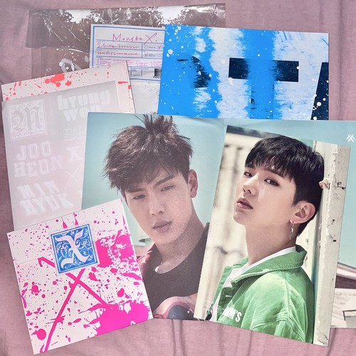 Monsta X - Shine Forever Repackage Album (Shownu Poster + Kihyun