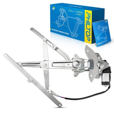 Buy PHILTOP Front Left Driver Side Power Window Regulator Motor Assembly