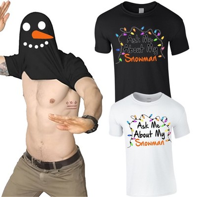 Chiedimi informazioni su My Snowman Funny Christmas Family Matching T Shirt...