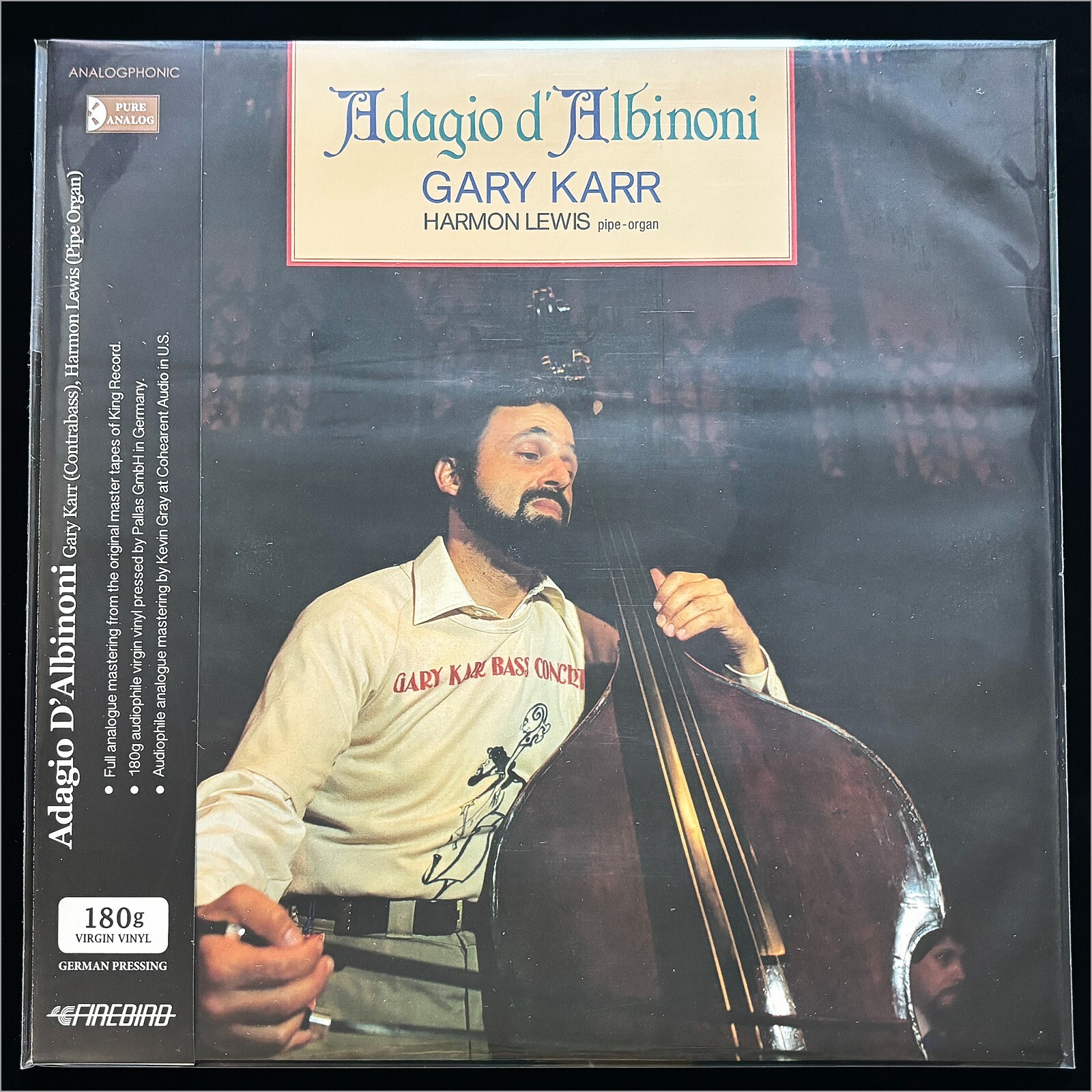 Adagio - Gary LP Albinoni Vinyl | & – D'Albinoni Karr
