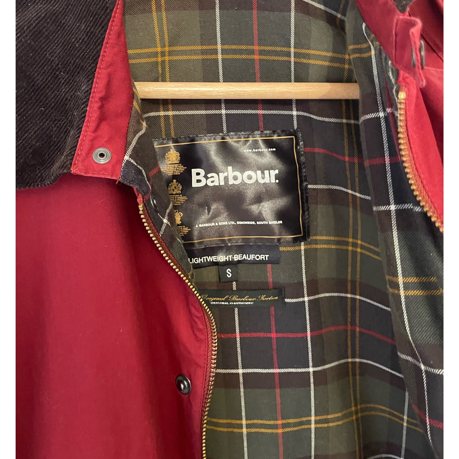barbour beaufort lightweight