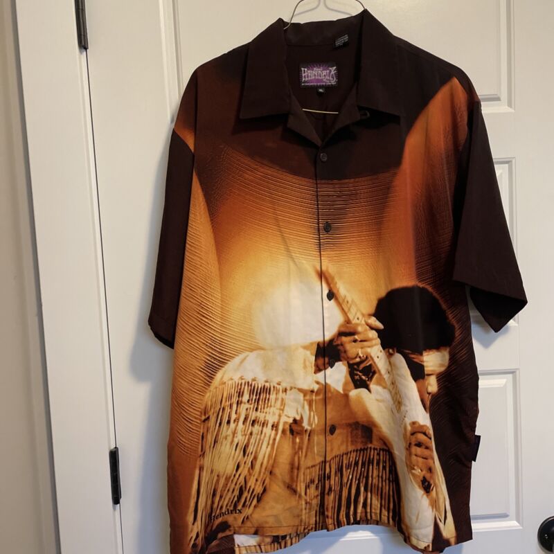 Rare Jimi Hendrix By Dragonfly Clothing Company Shirt - Size XL - Vintage 1990’s
