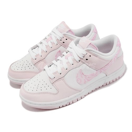 Nike Wmns Dunk Low Pink Paisley Женские повседневные кроссовки FD1449-100