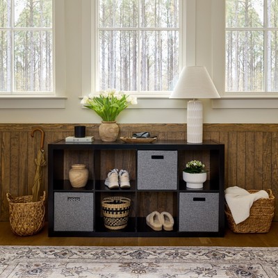 Better Homes & Gardens 8-Cube Storage Organizer, Natural