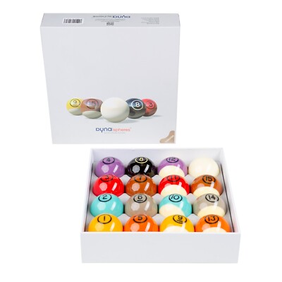 Dynasphere Tungsten 2-1/4 in. Belgian Designed Billiards Pool Balls Set