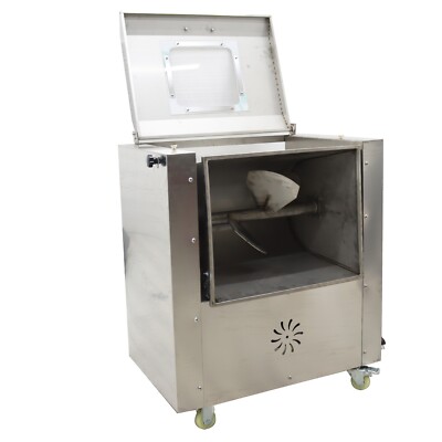 15.8Gal/60L Capacity Tilt Tank Meat Vegetable Mixer Blender Stuffing Machine110V
