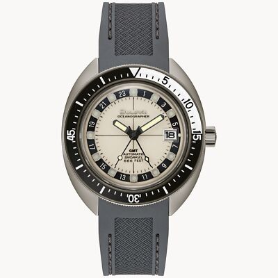 Pre-owned Bulova Grey Mens Analogue Watch Oceanographer 98b407