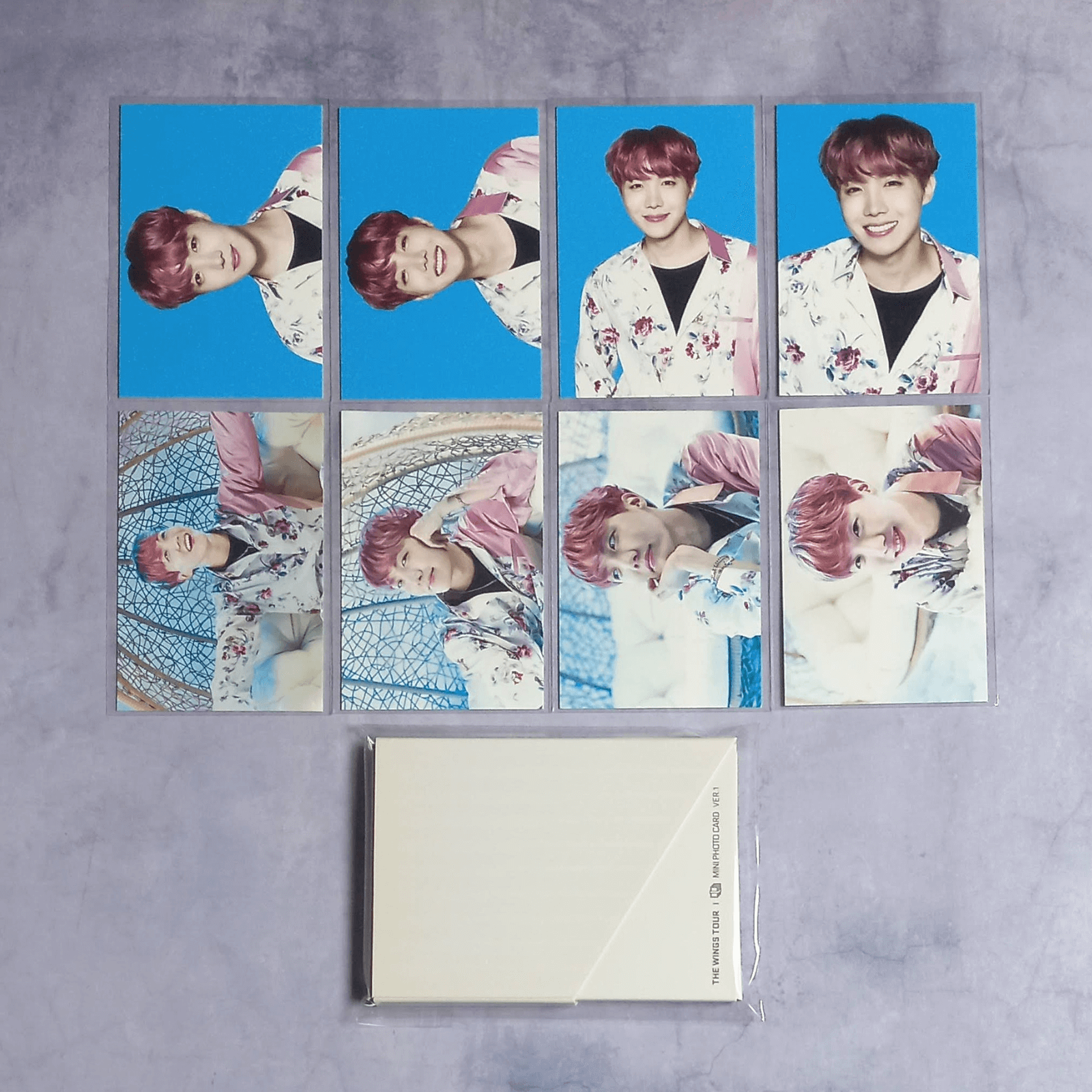 BTS THE WINGS TOUR  フォトカードトレカ　ジョングク5点セット BTS ジョングク WINGS TOUR IN SEOUL トレカ フォトカード