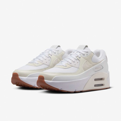 Nike Air Max 90 LV8 White Sail Women Casual Lifestyle Shoes Sneakers FD4328-111