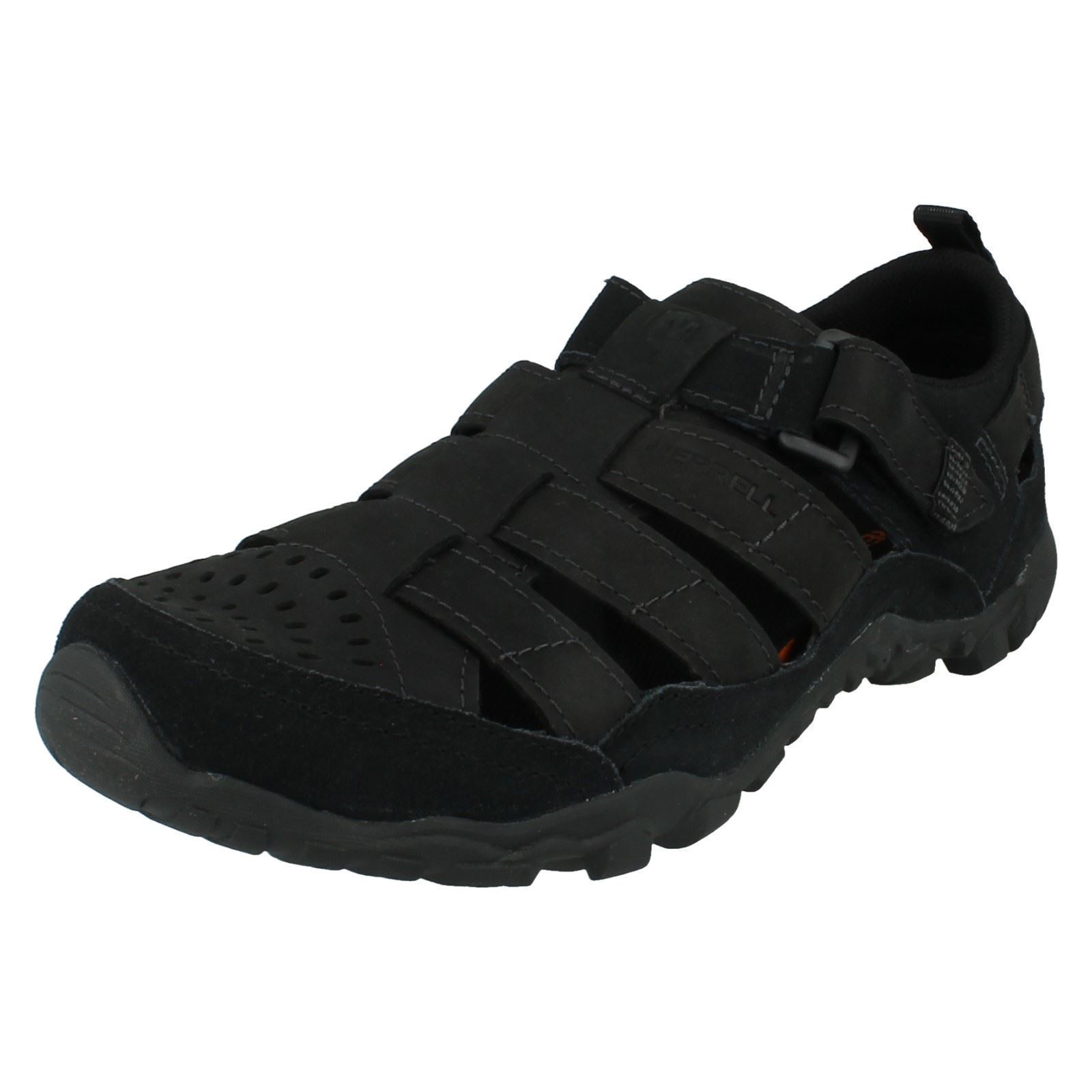 Sandalias de cuero Merrell para hombres