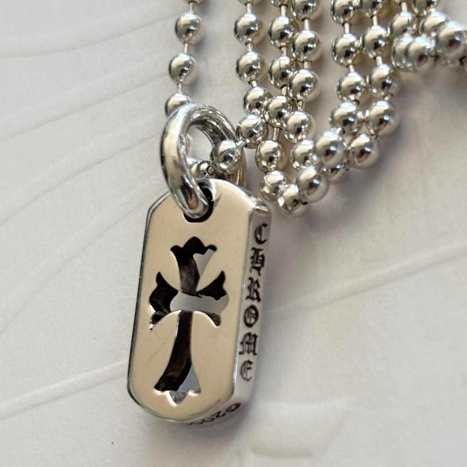 正規品 CHROME HEARTS CH CROSS DOGTAG SMALL Amazon.co.jp: Chrome Hearts Dog Tag Small Cutout CH Cross
