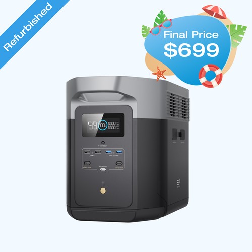 [新品未開封] EcoFlow DELTAmini EcoFlow DELTA mini Portable Power Station | EcoFlow US
