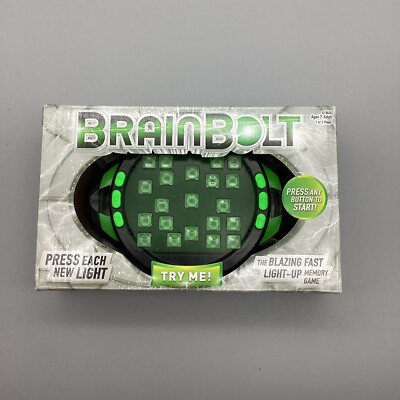BrainBolt Educational Insights Brain Teaser Memory Game No Batteries