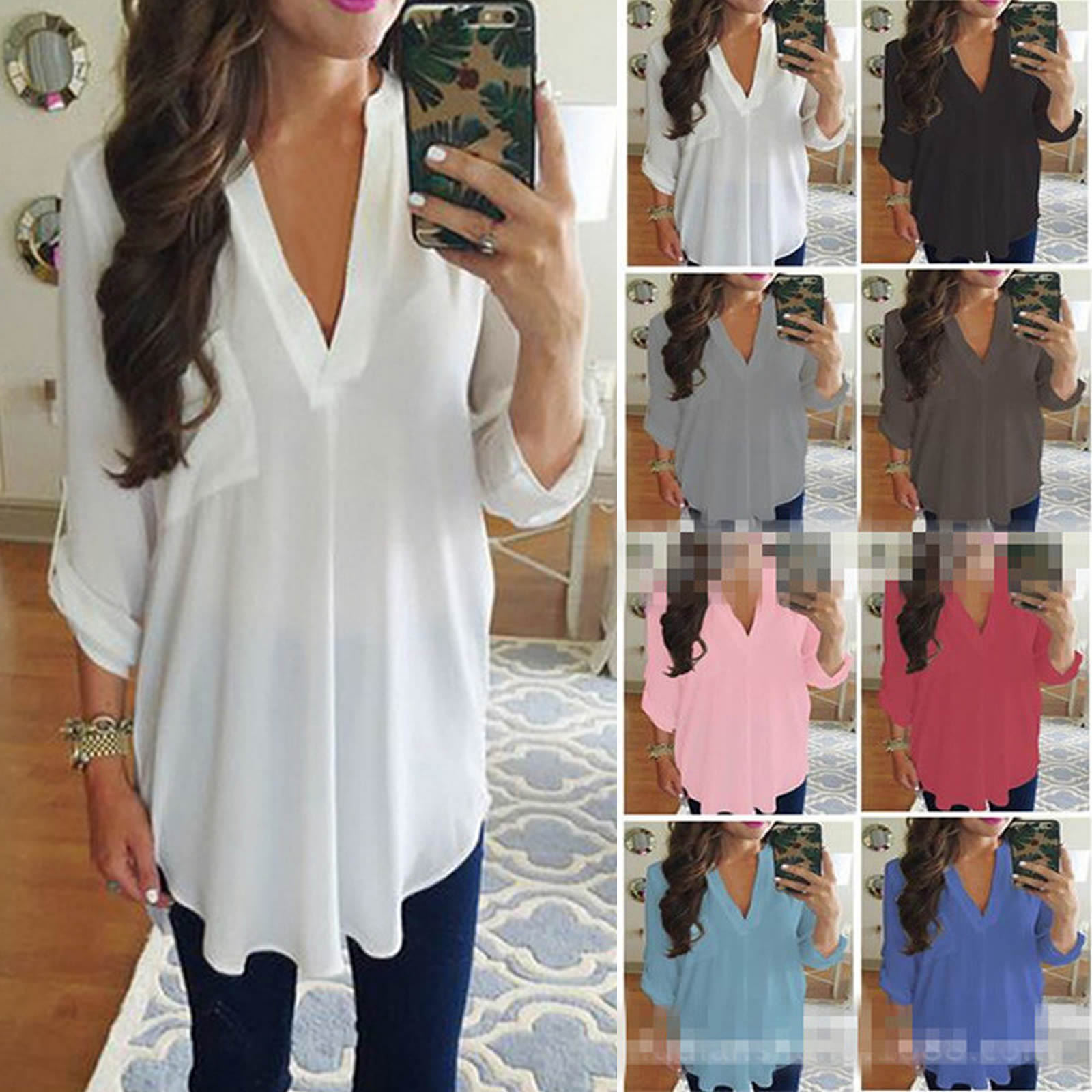 ladies chiffon blouse