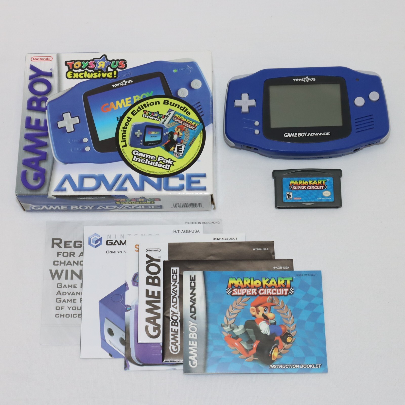 Nintendo Game Boy Advance Midnight Blue Console Toys R Us
