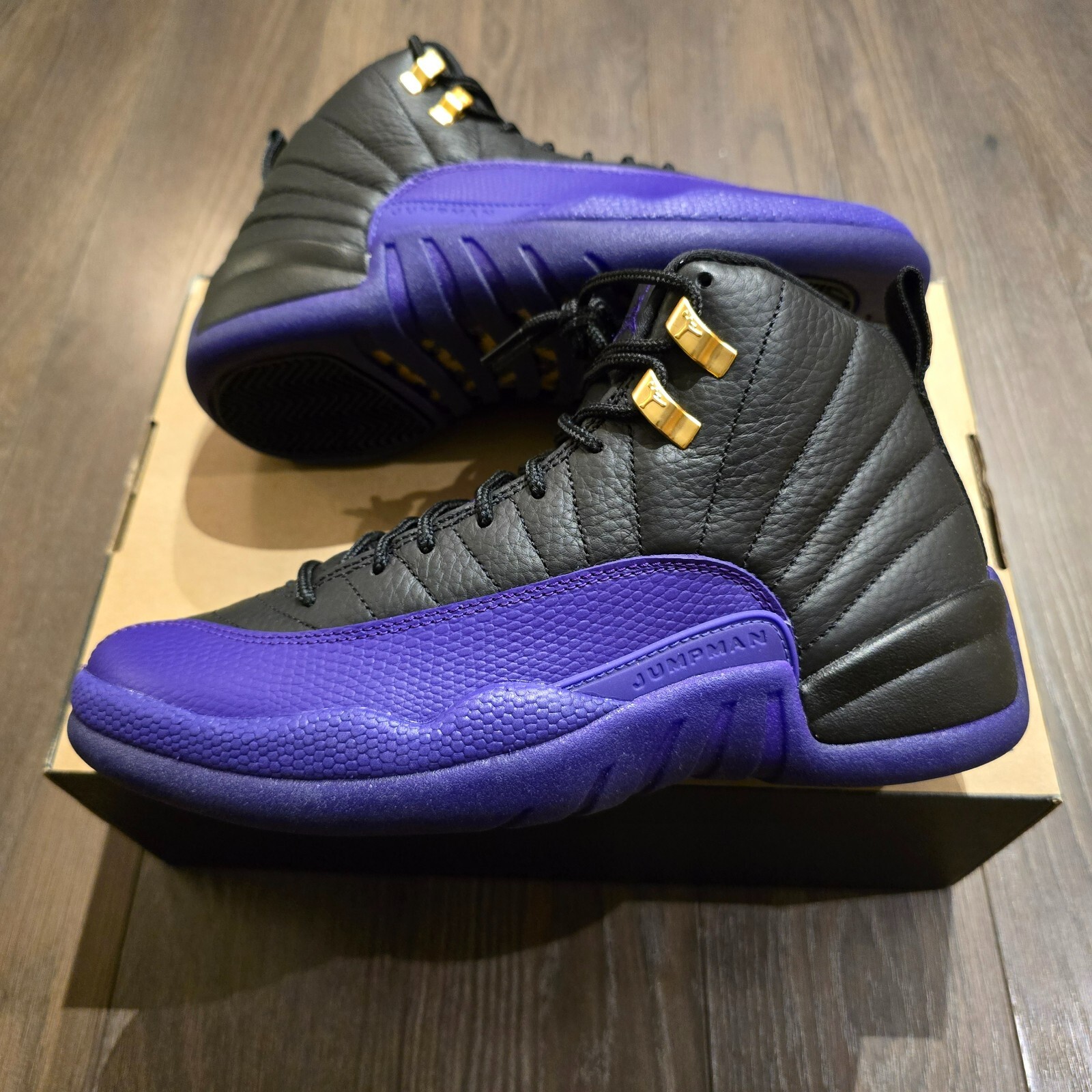 purple jordan 12s