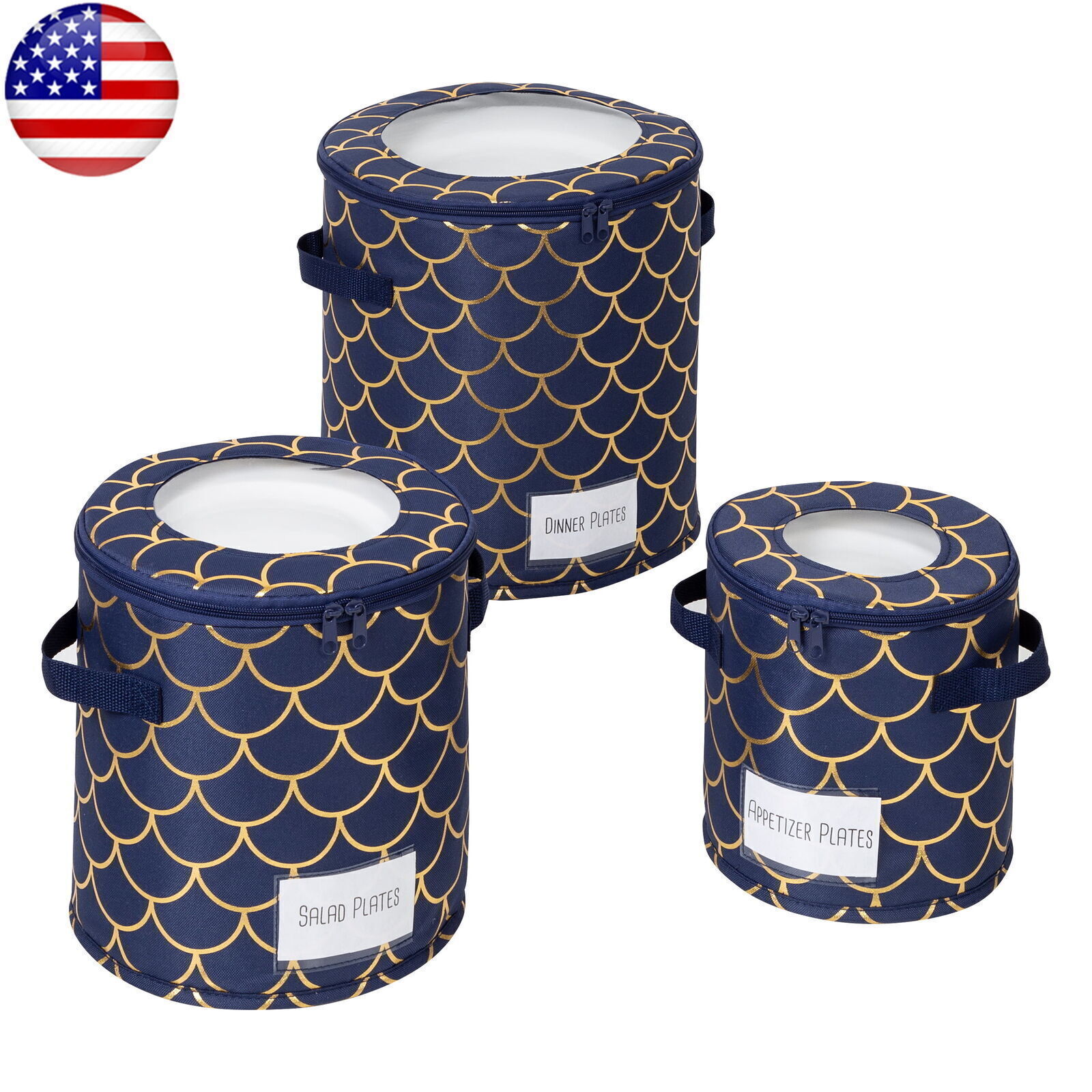 Of 3 Against Chipping Scratching Durable Golden