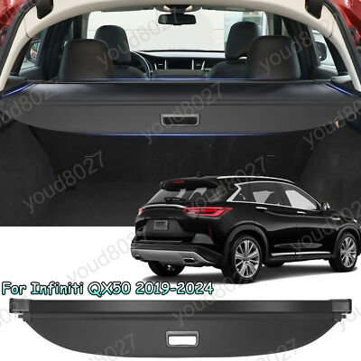Retractable Cargo Cover For Infiniti QX50 2019-2024 Trunk Security Shade