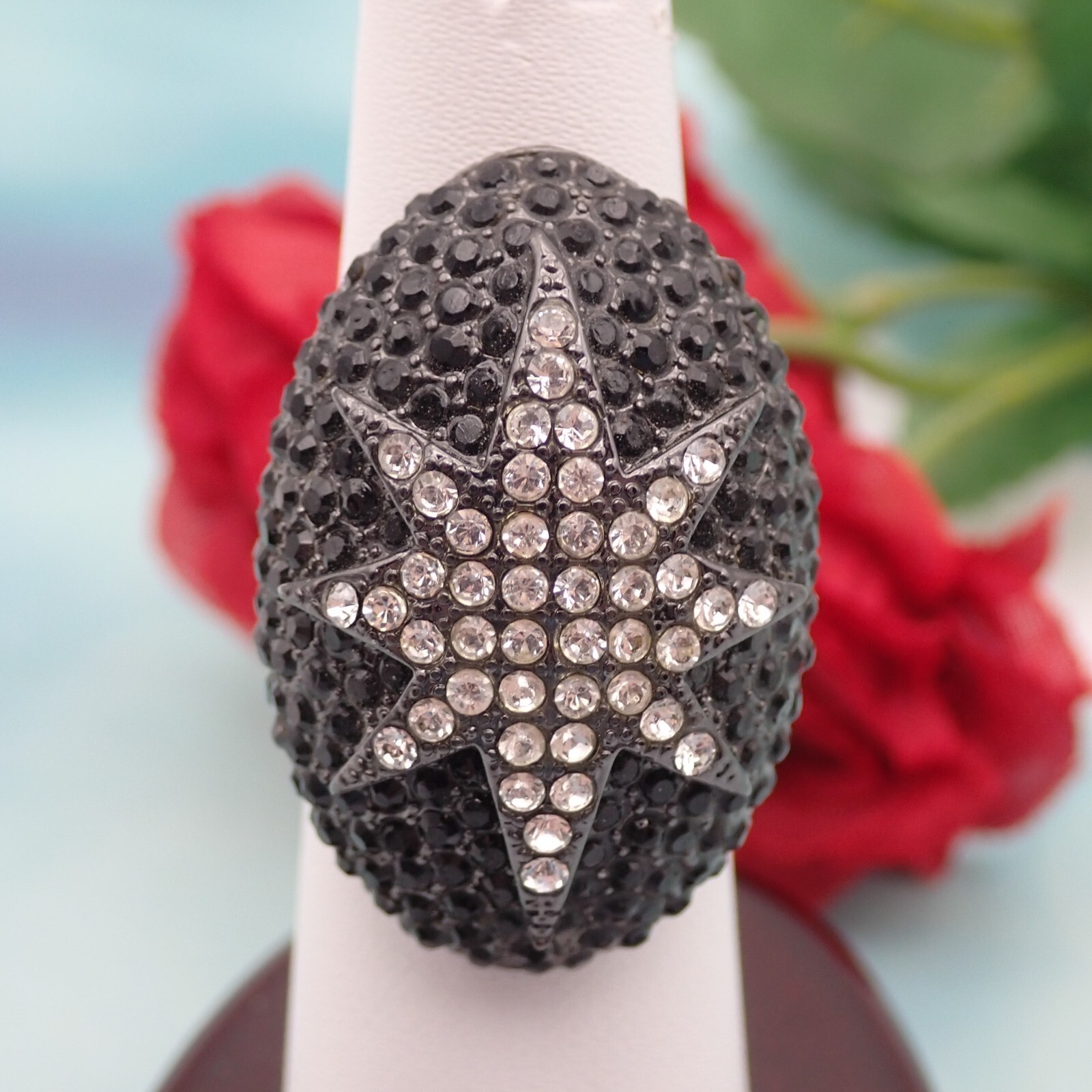 TODAYFUL Gem Stone Ring ブラック　#13 TODAYFUL(トゥデイフル) / Life's online store（ライフズ