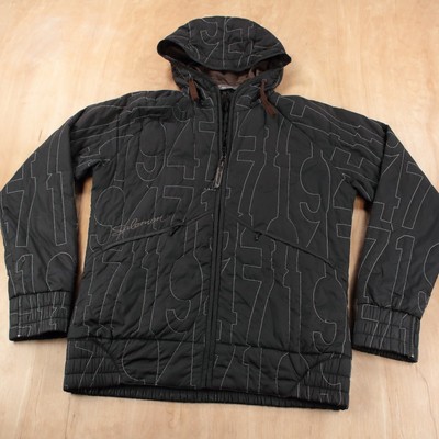 SALOMON 1947 lightweight mid layer quilted insulated hooded zip up jacket MEDIUM