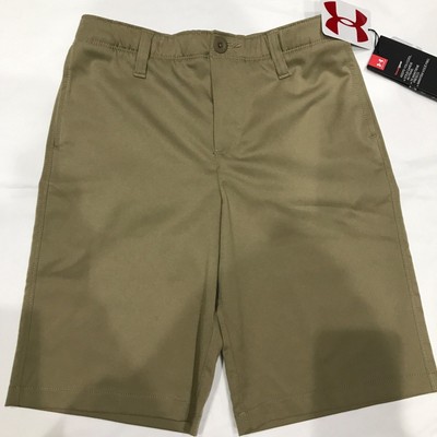 UNDER ARMOUR BOYS KHAKI SHORTS,SIZE 18,FREE SHIPPING,NEW W/ TAGS,11