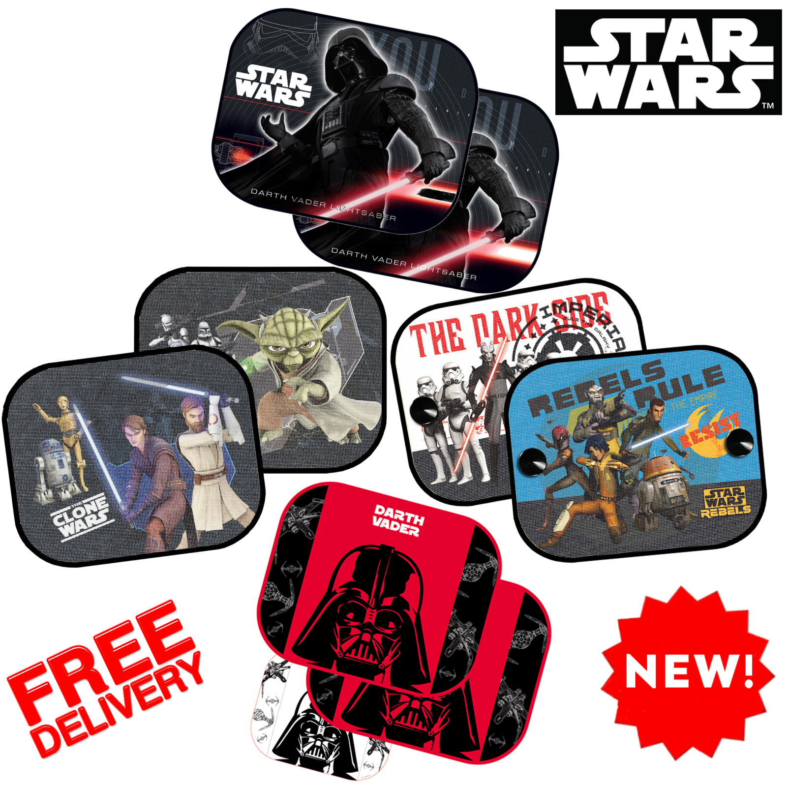 新品！STAR WARS TRAS BOULBA Screen Shade Amazon.com: Plasticolor 003720R01 Star Wars Boba Fett