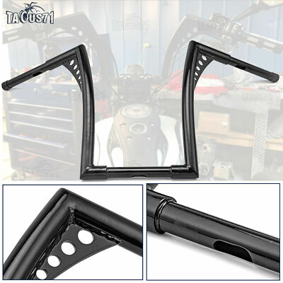 14'' Rise Ape Hangers Handlebar For Harley Sportster 883 1200 Dyna Switchback