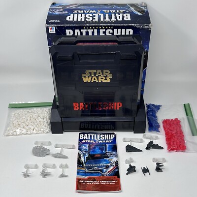 Electronic Star Wars Battleship 2002 Milton Bradley Hasbro Game 99.9% Complete