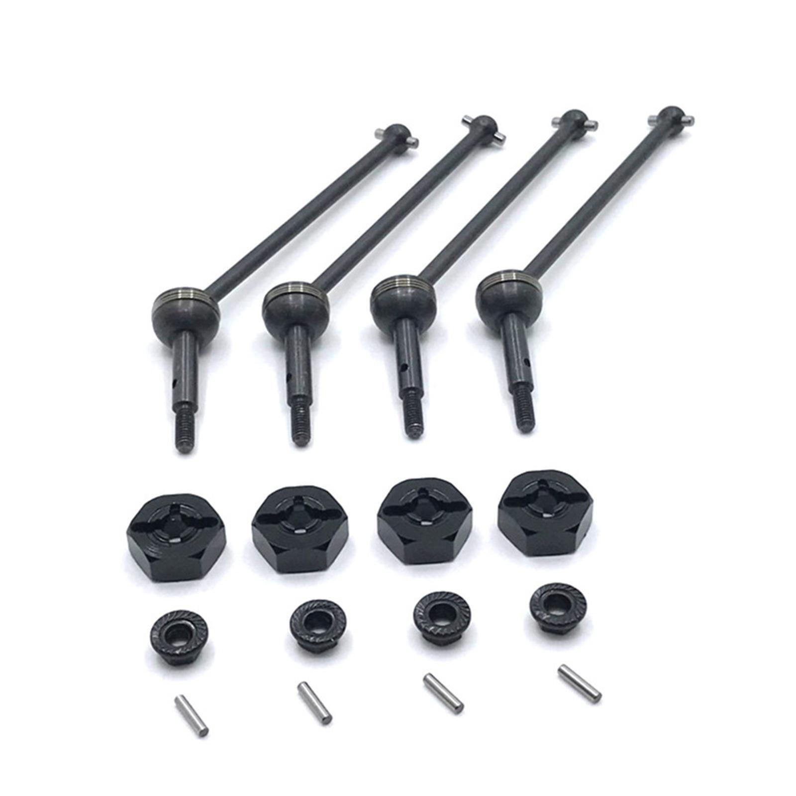 RC CVD Drive Shaft+Hex Adapter For WLtoys 1/14 144001 1/12 124017 124018 124019