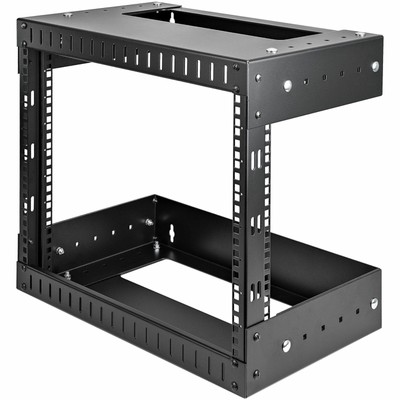 StarTech.com 8U 19 Wall Mount Network Rack - Adjustable Depth 12-20 2 Post Op...