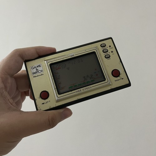 FIRE Game and Watch Nintendo BLUE | eBay