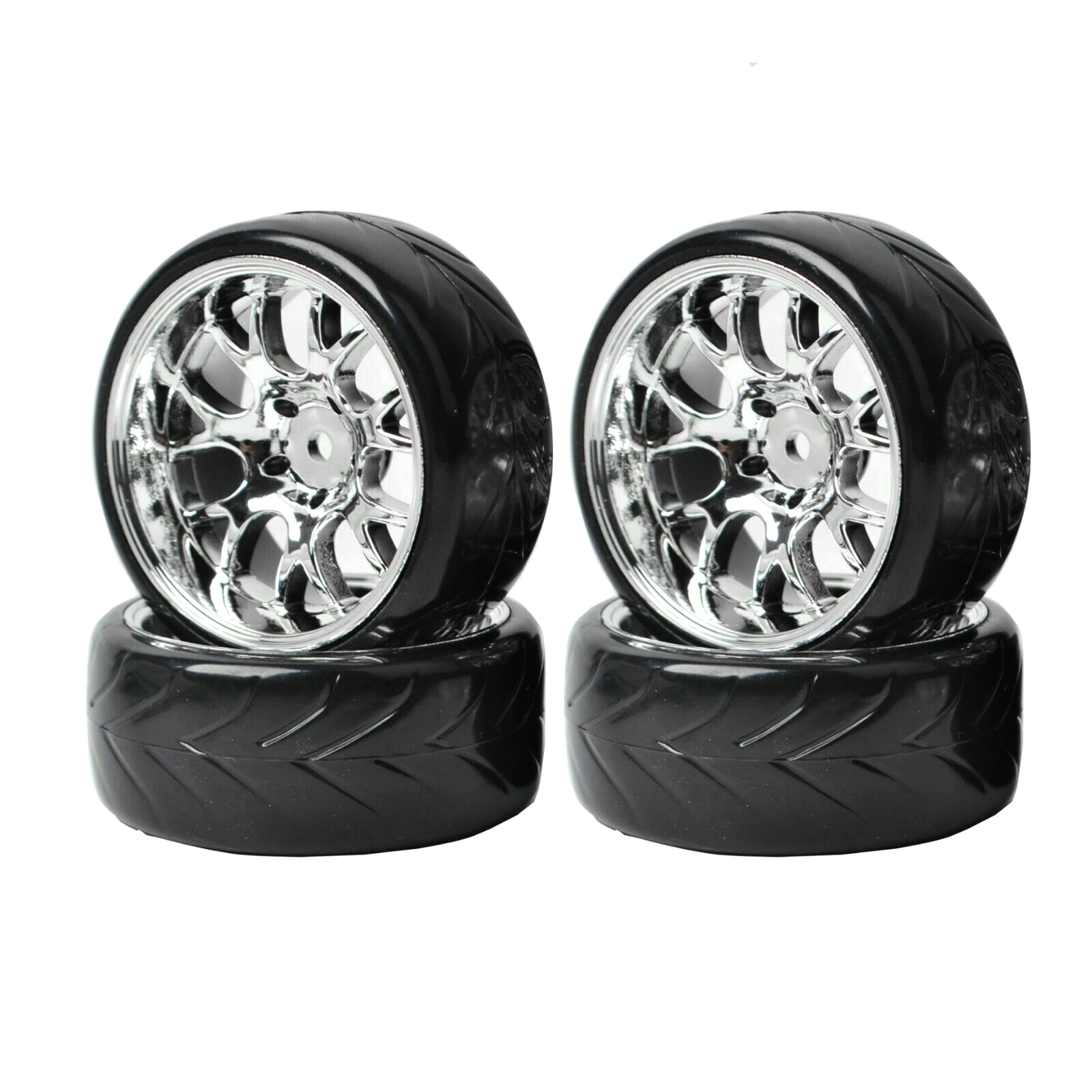 12mm Hex Hub Wheels Tire Kit For Tamiya Hsp Hpi Drift Racing