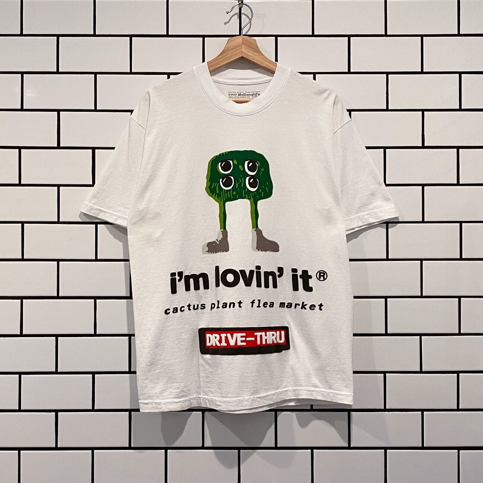 CACTUS PLANT FLEA MARKET CPFM X MCDONALDS FRY GUY TEE WHITE CACTUS PLANT FLEA MARKET CPFM X MCDONALDS FRY GUY TEE WHITE