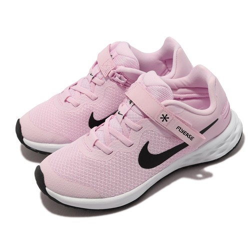 

Nike Revolution 6 Flyease NN PS Розовый Белый Дети Дошкольный Бег DD1114-608, Revolution 6 Flyease Nn Ps