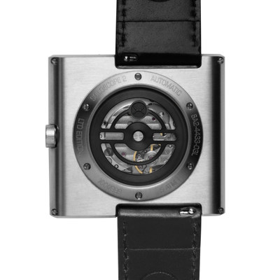 Pre-owned Xeric Soloscope Ii Automatic Steel Black Limited Edition
